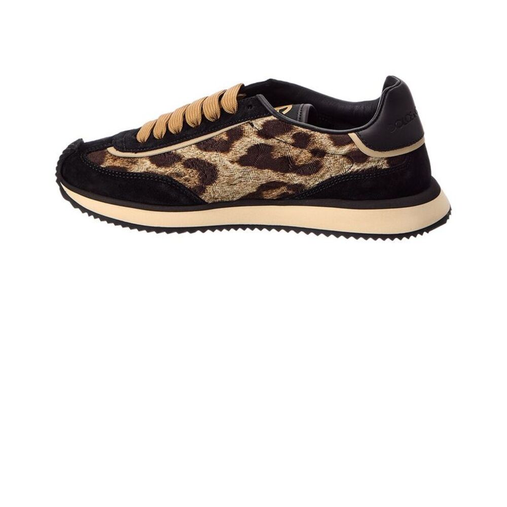 Dolce & Gabbana Dg Cushion Canvas & Leather Sneaker - Picture 2 of 5